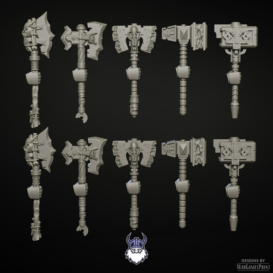 Wulven Mixed Melee Weapons (10pc)