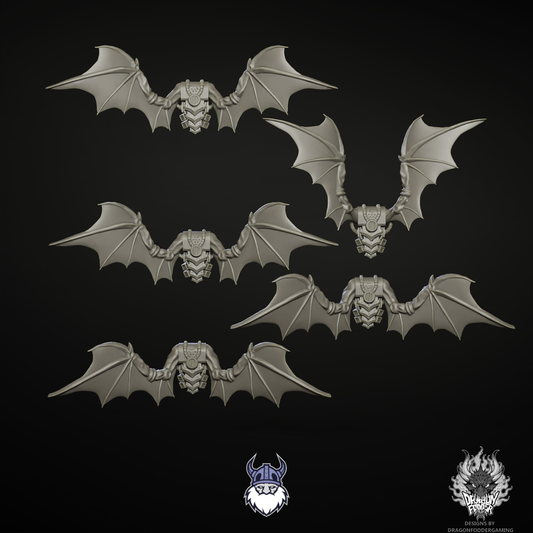 Knights of the Haunt - Winged Backpacks (5pc)
