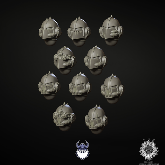 Knights of the Haunt - Haunted Helmets (10pc)