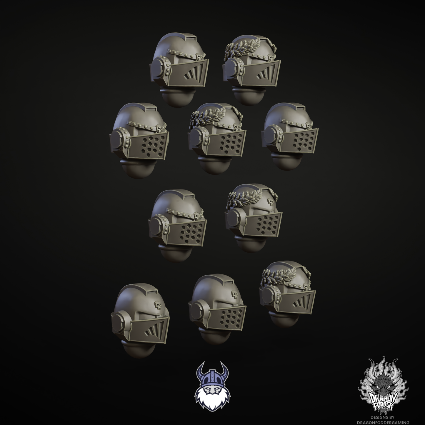 Crusader Helmets (10pc)