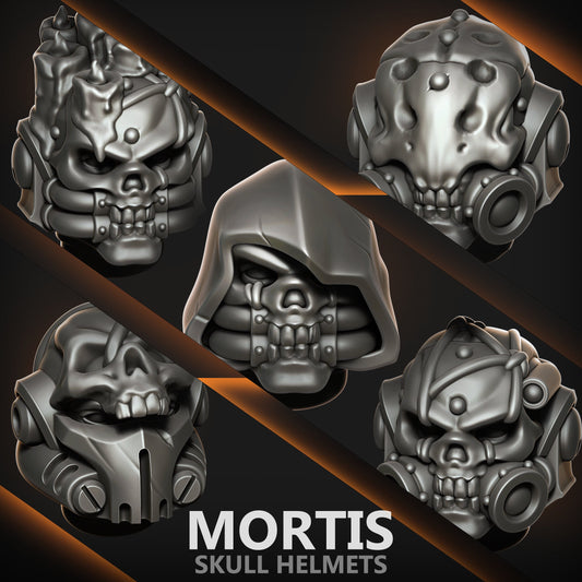 Mortis Skull Helmets (10pc)