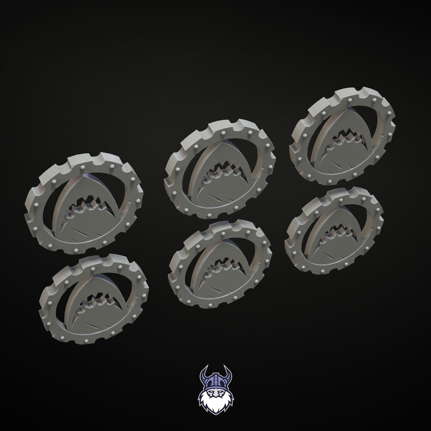 Iron Tide 40mm Objective Markers (6pc)