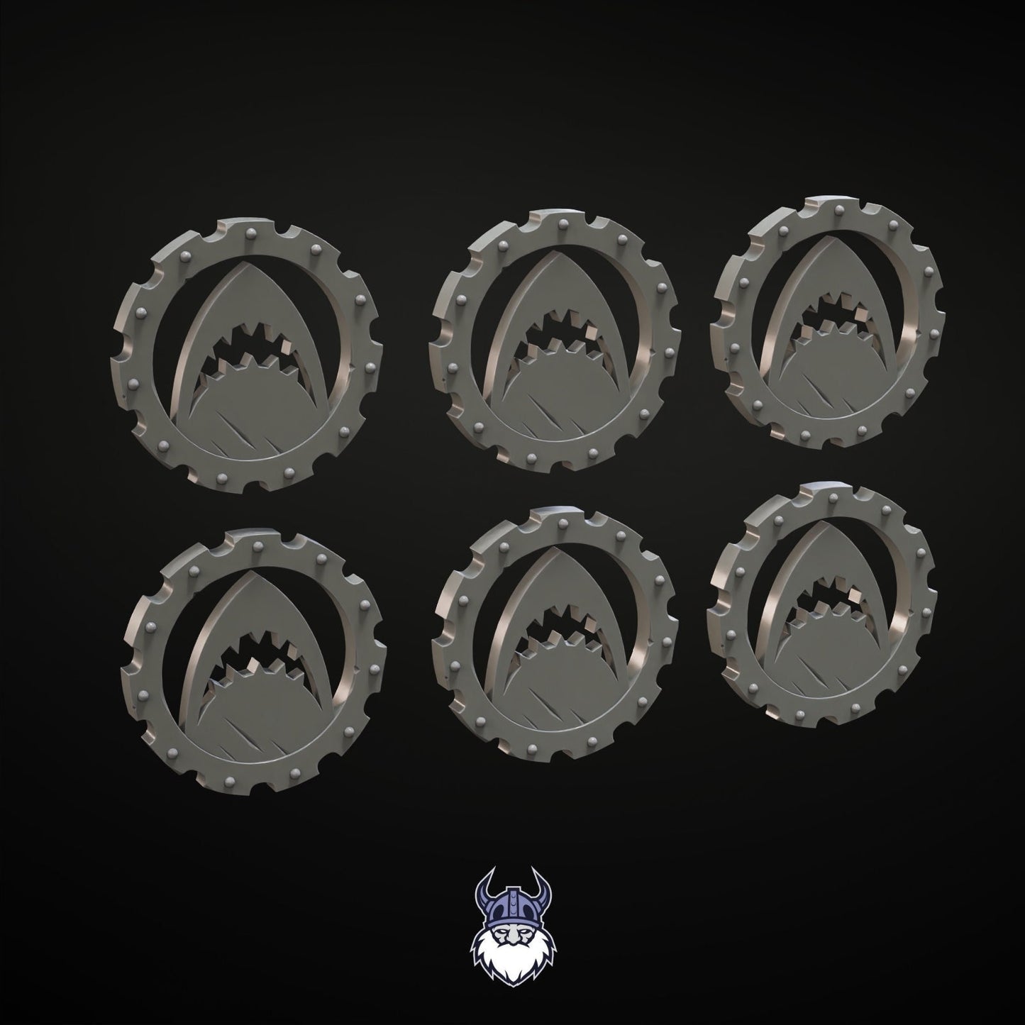 Iron Tide 40mm Objective Markers (6pc)