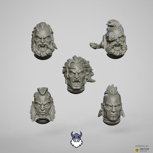 Primal Hounds Bare Heads (5pc)