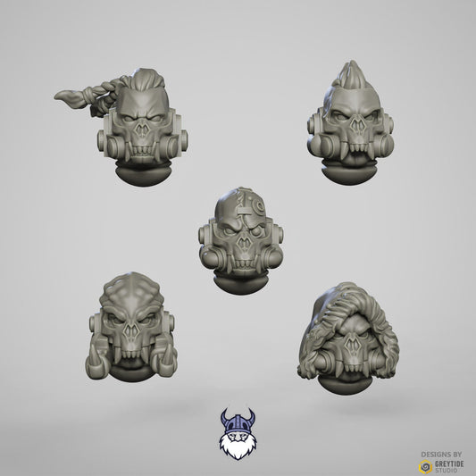 Primal Hounds Reaver Heads (5pc)